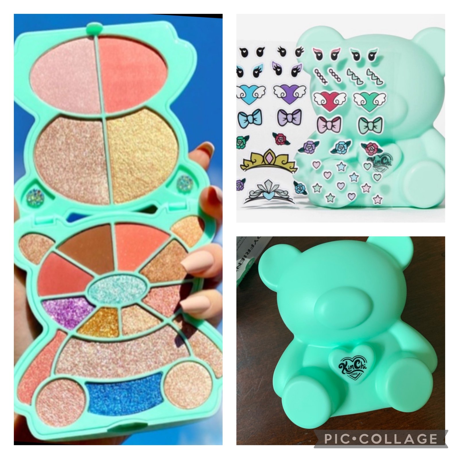 Kimchi Chic Beauty Teddy Bear Eyeshadow Palette Boyfriend 02 BNIB