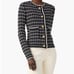 NIC+ZOE MIXED UP SWEATER JACKET