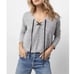 Rails Leigh Melange Grey Long Sleeve Top