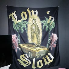 Old School 2000s Virgin Mary Tapestry/Backdrop