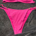 L Space NWT size S bright fuchsia pink bikini SET - Lindsay top and Remi bitsy