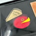 COUROC Serving Tray Cheeseboard Cheese Import France Wood Inlay & Board MCM