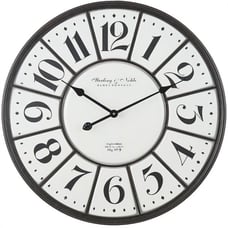 Bed Bath & Beyond Sterling & Noble Farmhouse Collection Wall Clock