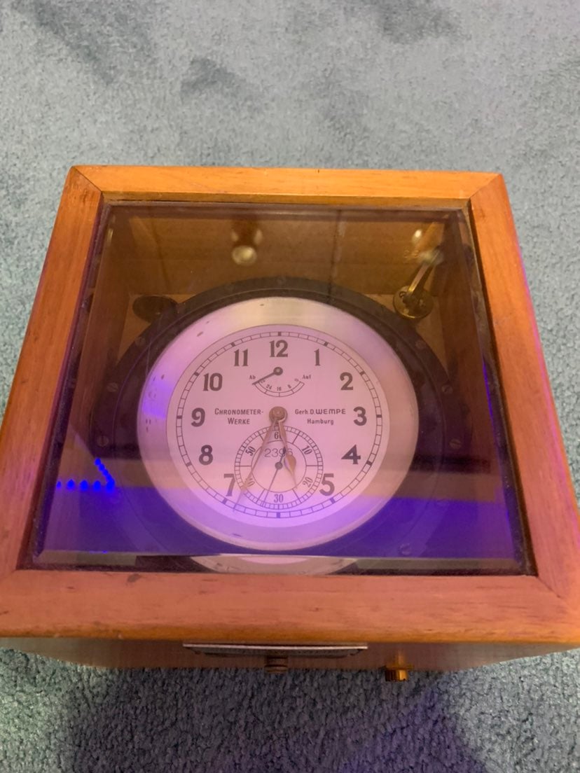 German WW2 Chromometer-Werke Clock
