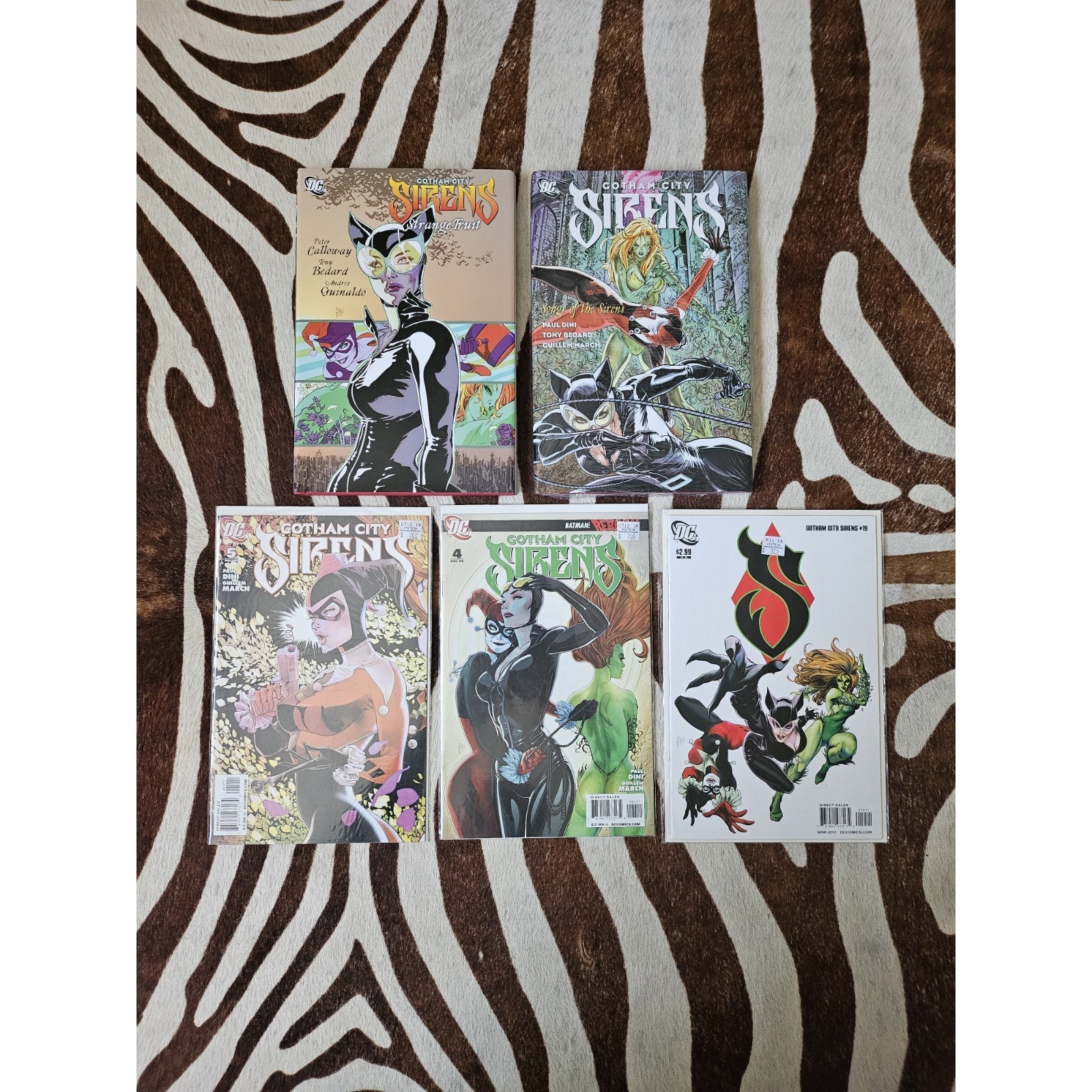 Gotham City Sirens 4, 5, 19 /Vol. 2 Songs Of The Sirens & Vol. 3 Strange Fruit