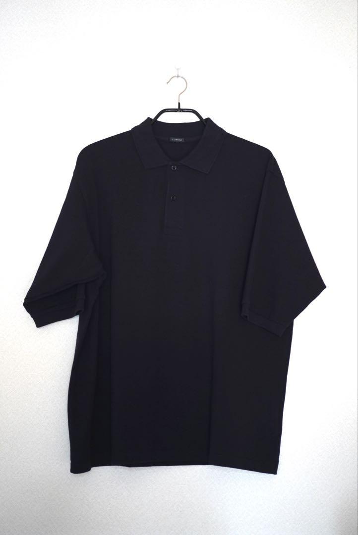 COMOLI Pique Short Sleeve Polo Shirt size 3