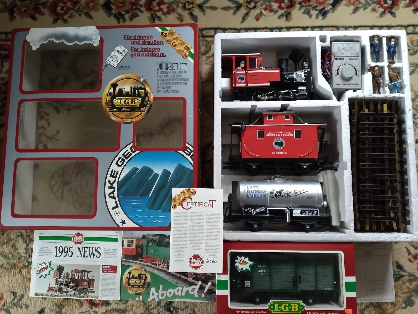 G Scale Indoor/Outdoor train set - HARD TO FIND