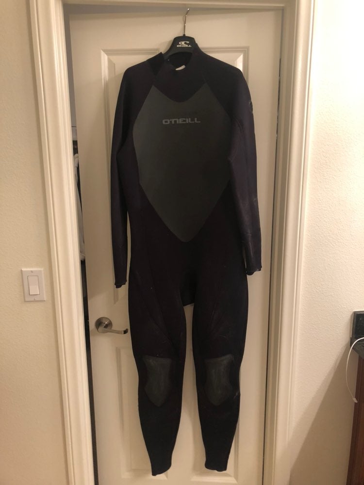 black winter wetsuit