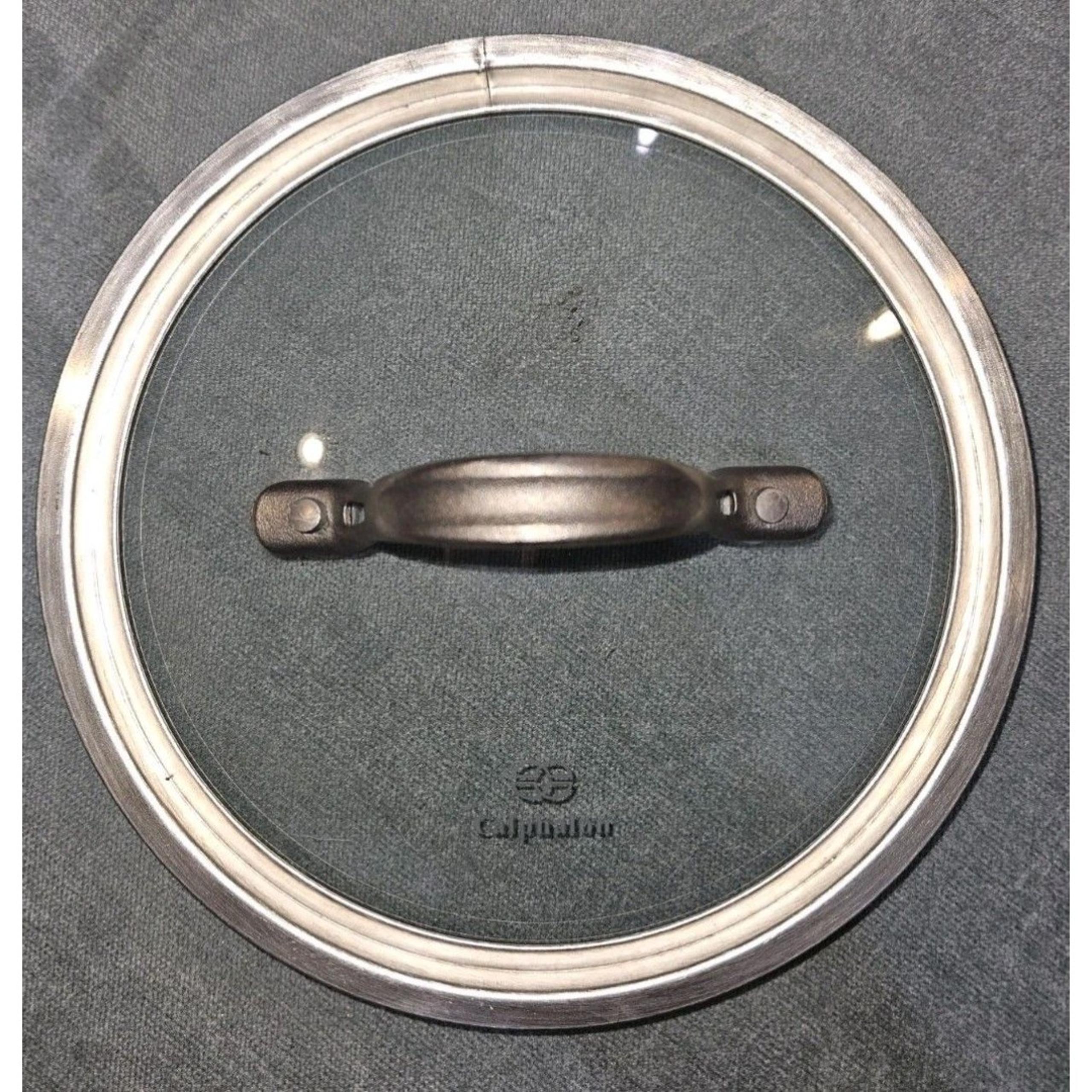 Calphalon Stainless Steel and Glass Lid 7.5" OD, 6.75" ID