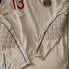 Adidas Guillermo Ochoa Mexico Goalkeeper Jersey 2010 White