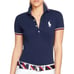 Polo Ralph Lauren USA Paralympics 2020 Team Navy Blue Polo Shirt Small