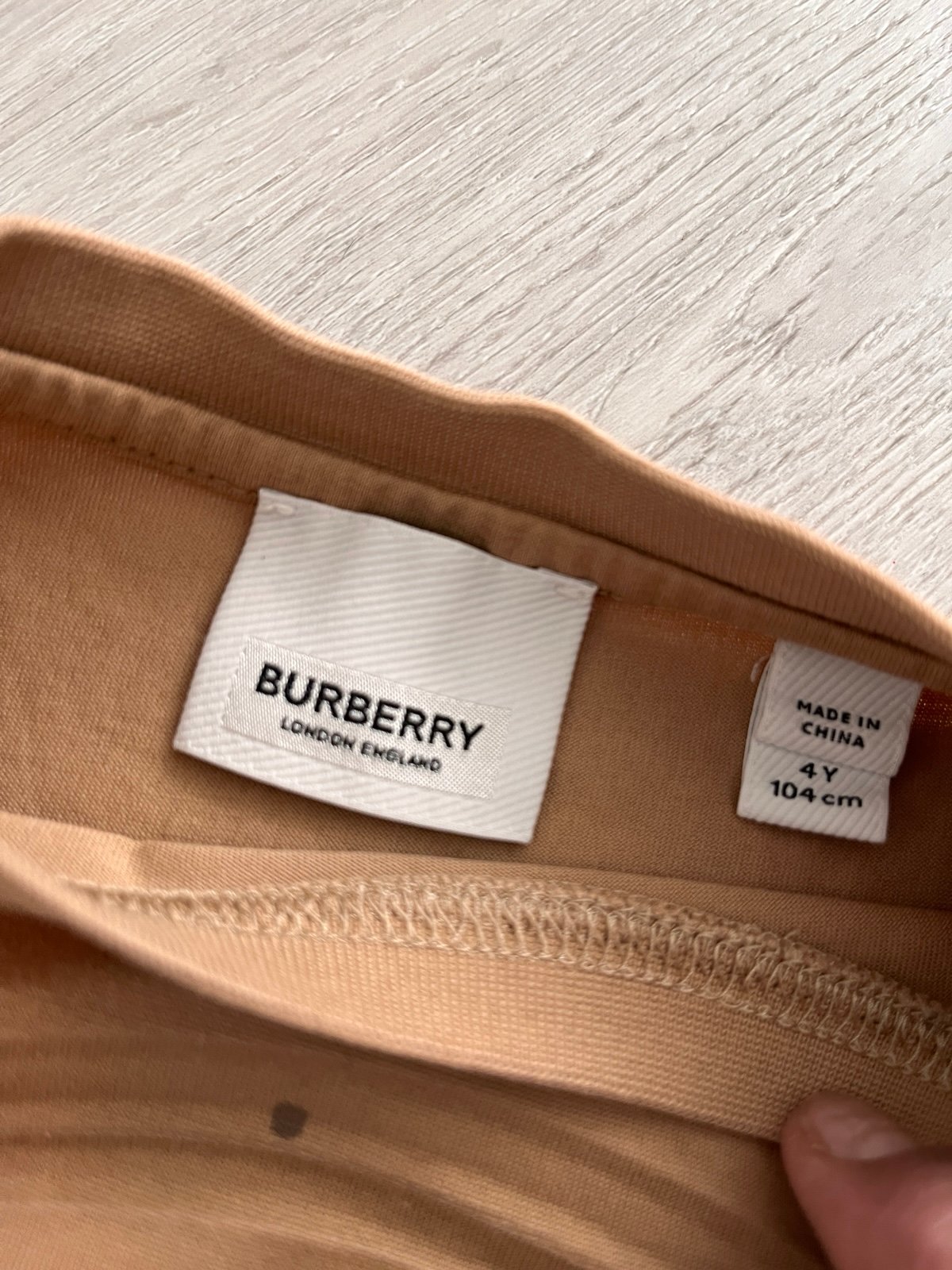 Burberry T-shirt - size 4years