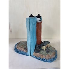 Heavy lighthouse bookends Vintage