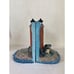 Heavy lighthouse bookends Vintage