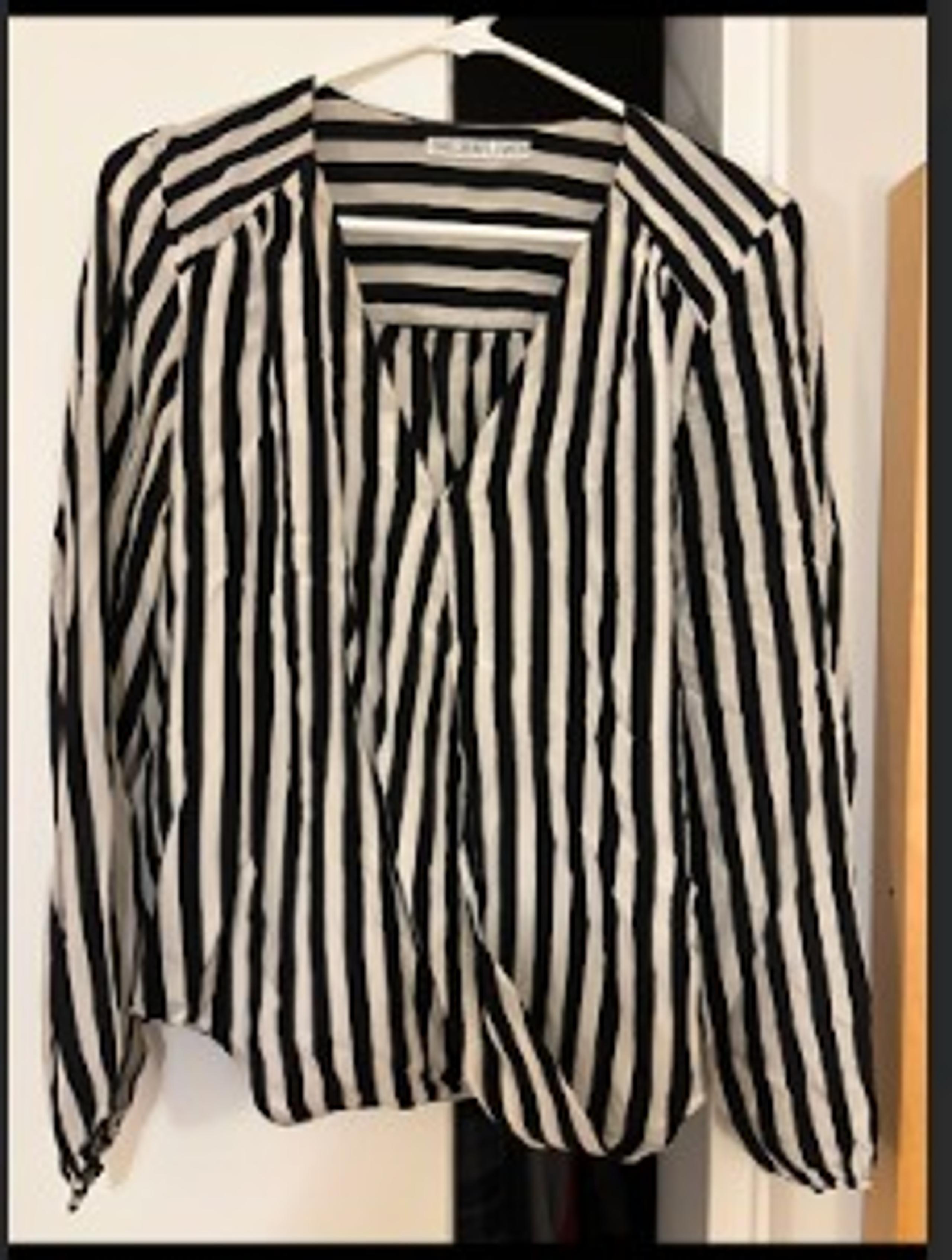Silk Stripe Blouse