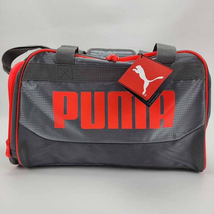 NEW Puma Evercat Dispatch Duffel bag grey coral
