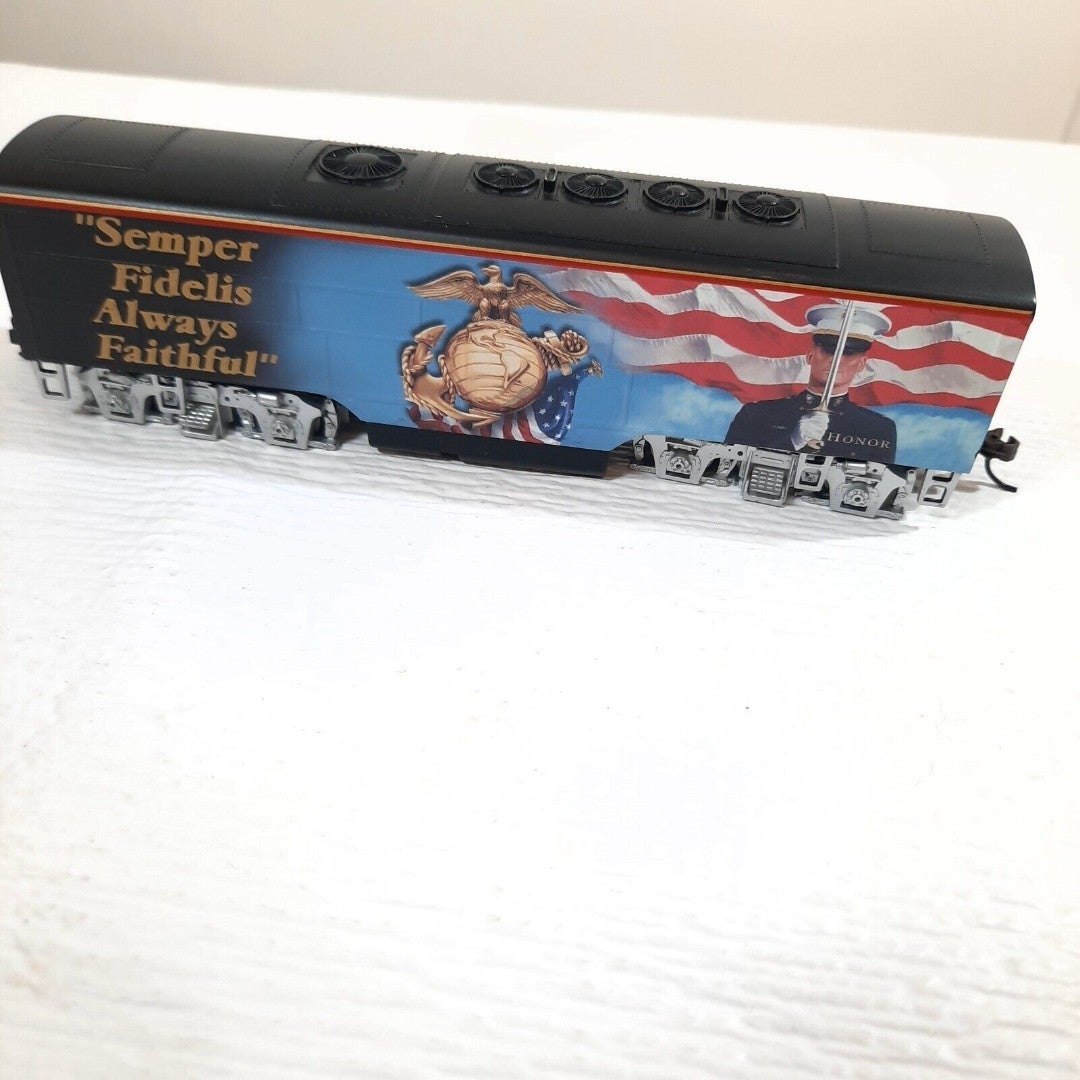 Bachmann Hawthorne Village Marines train powerered diesel engine semper fidelis