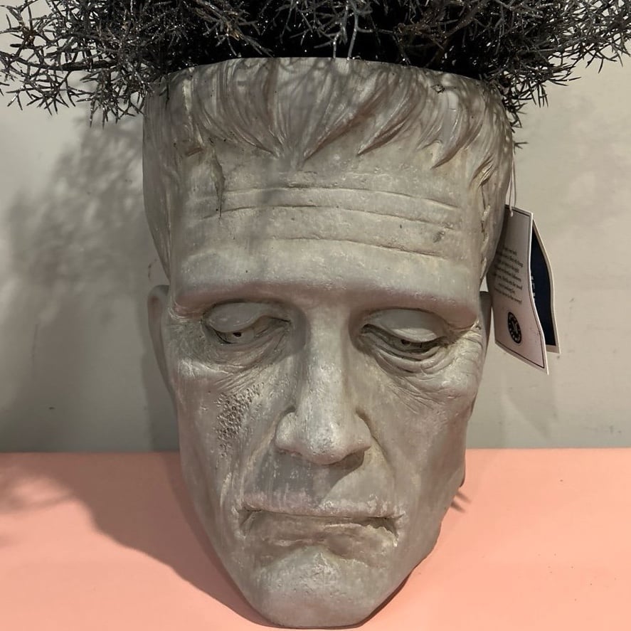 Martha Stewart Halloween Spooky Frankenstein Planter