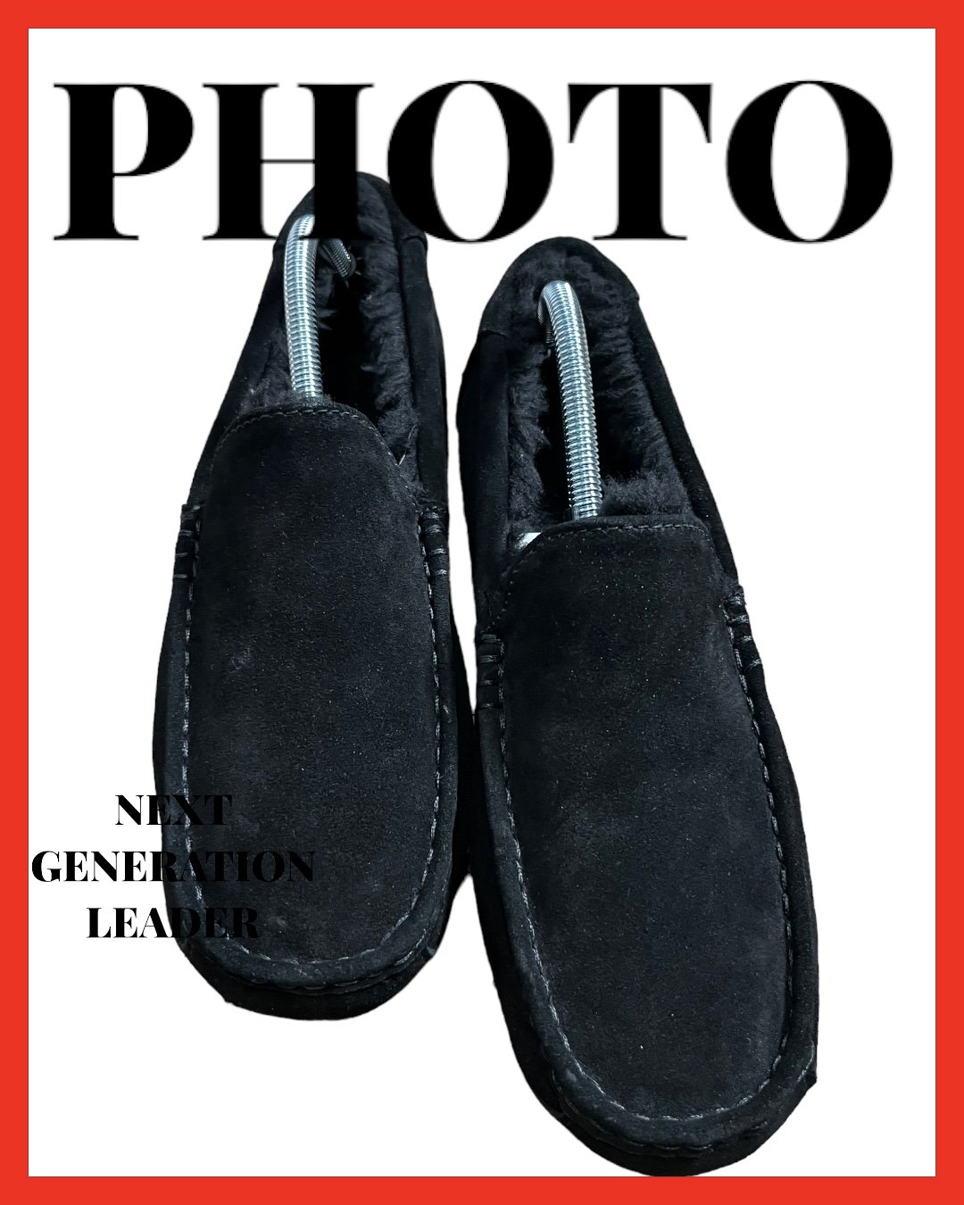 KOOLABURRA BY UGG, TIPTON Black SIZE 9 US. MEN’S SLIPPERS BRAND NEW