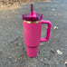 Starbucks x Stanley Holiday 2024 BERRY PINK GLITTER 40oz Tumbler