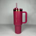 Starbucks x Stanley Holiday 2024 BERRY PINK GLITTER 40oz Tumbler