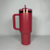 Starbucks x Stanley Holiday 2024 BERRY PINK GLITTER 40oz Tumbler