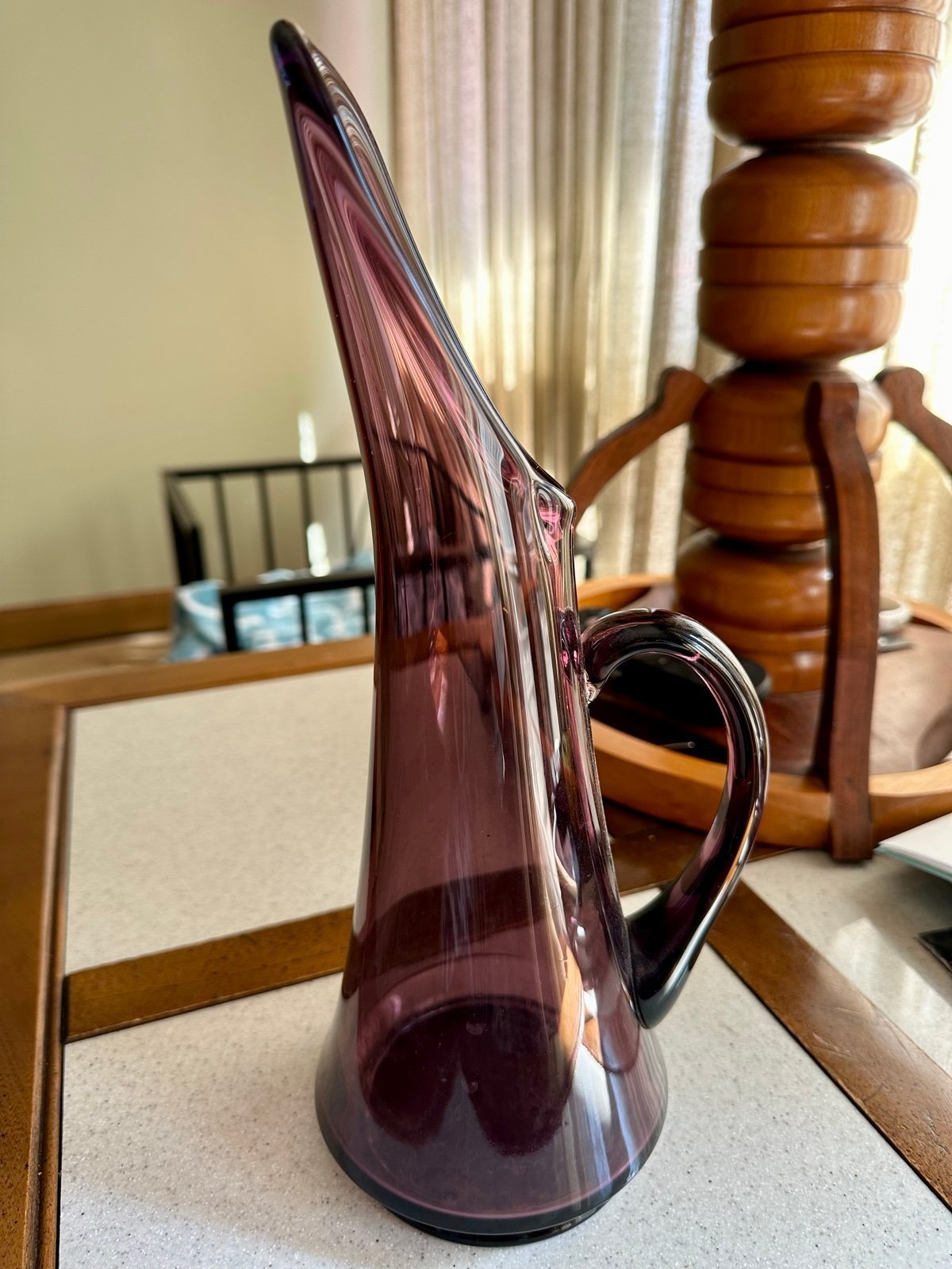 Kanawha Amethyst Swung Ewer/Pitcher