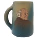 Weller Pottery Dickens Ware Handled Mug Monk Decoration Marked