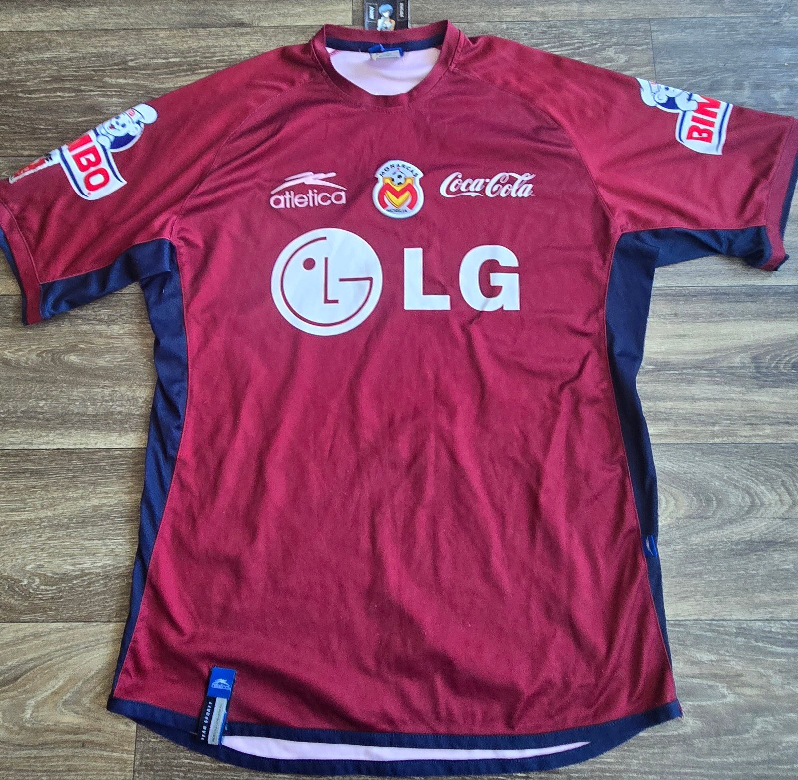 Atletica Monarcas Morelia 04/05 Away Futbol Soccer Jersey XL