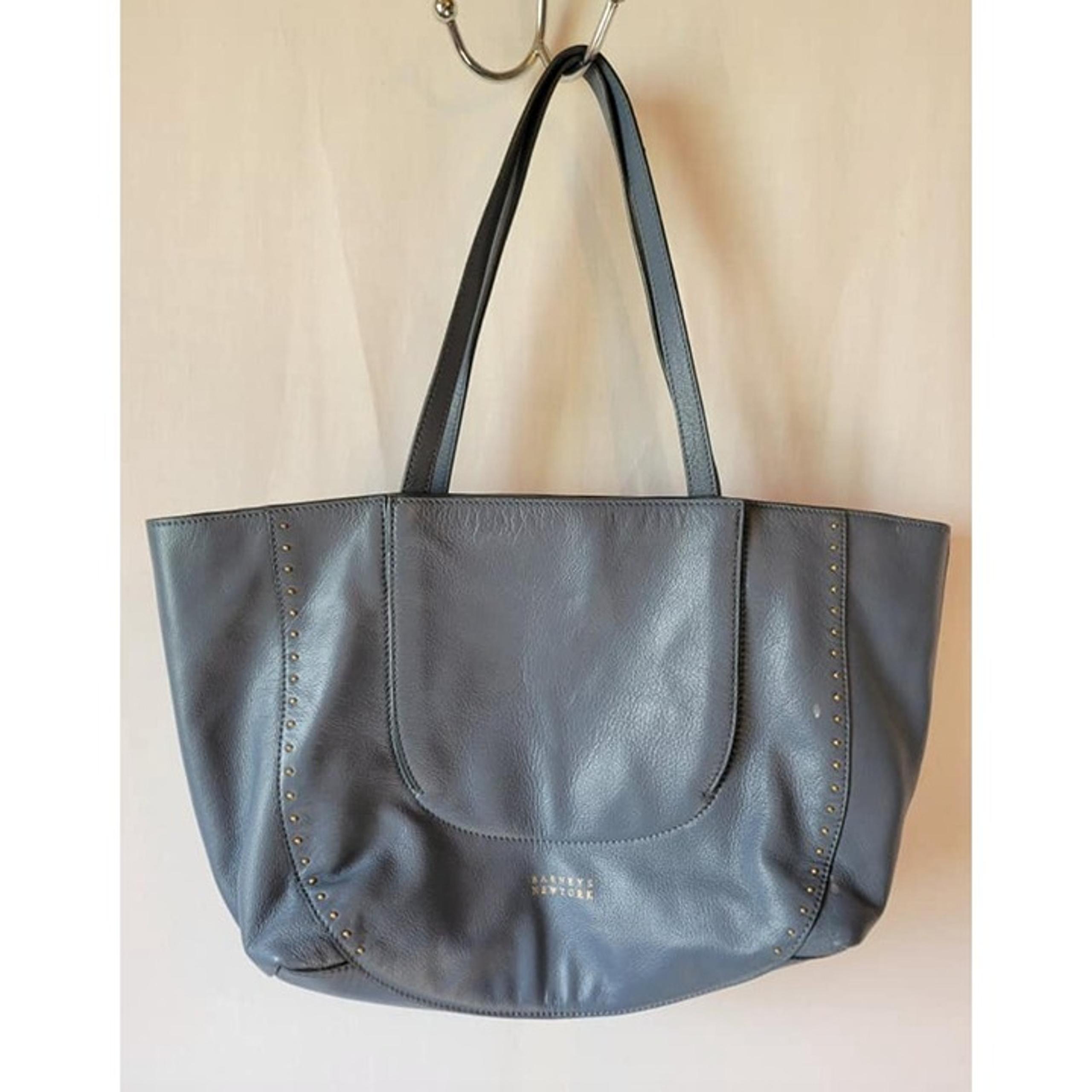 Barneys New York tote bag purse designer leather