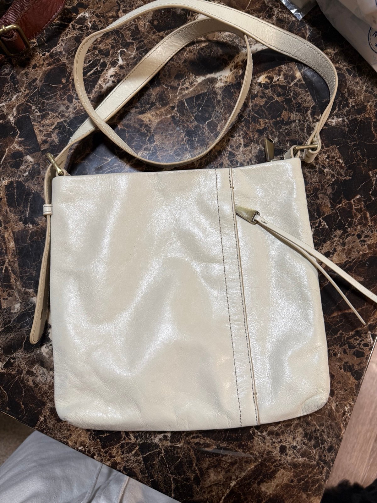 HOBO off-white purse