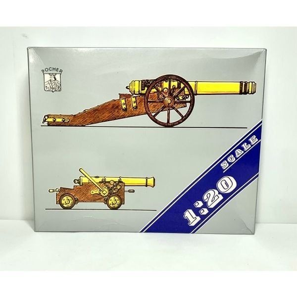 Pocher K03 Scale Model 1800 English Field Gun American Civil War Cannon 1/20 New