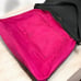 Kate Spade Black Leather hobo Shoulder Bag Pink Jacquard Lining WKRU3028