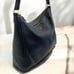 Kate Spade Black Leather hobo Shoulder Bag Pink Jacquard Lining WKRU3028