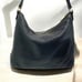 Kate Spade Black Leather hobo Shoulder Bag Pink Jacquard Lining WKRU3028