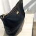 Kate Spade Black Leather hobo Shoulder Bag Pink Jacquard Lining WKRU3028