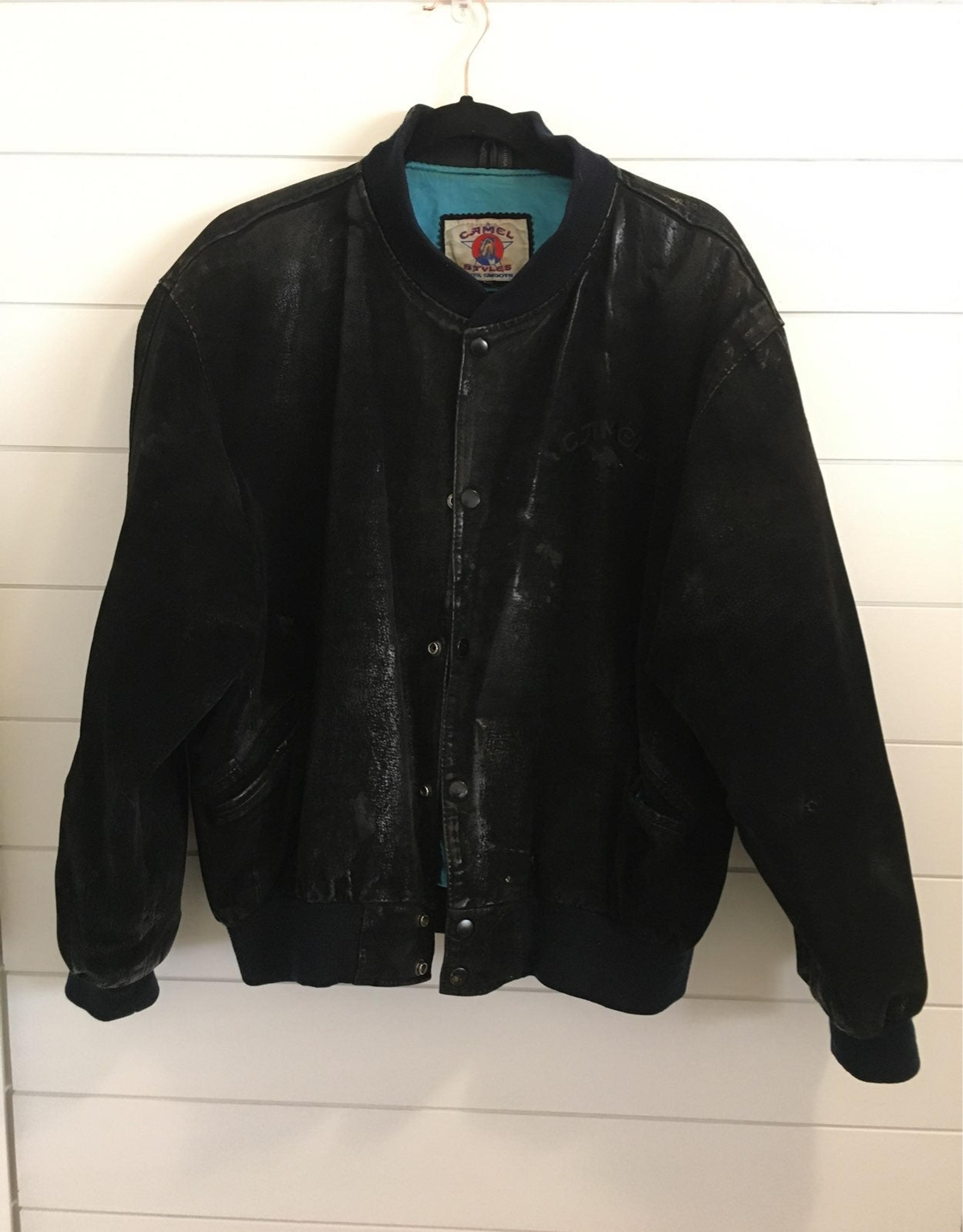 Camel Cigarette Bomber Jacket Vtg