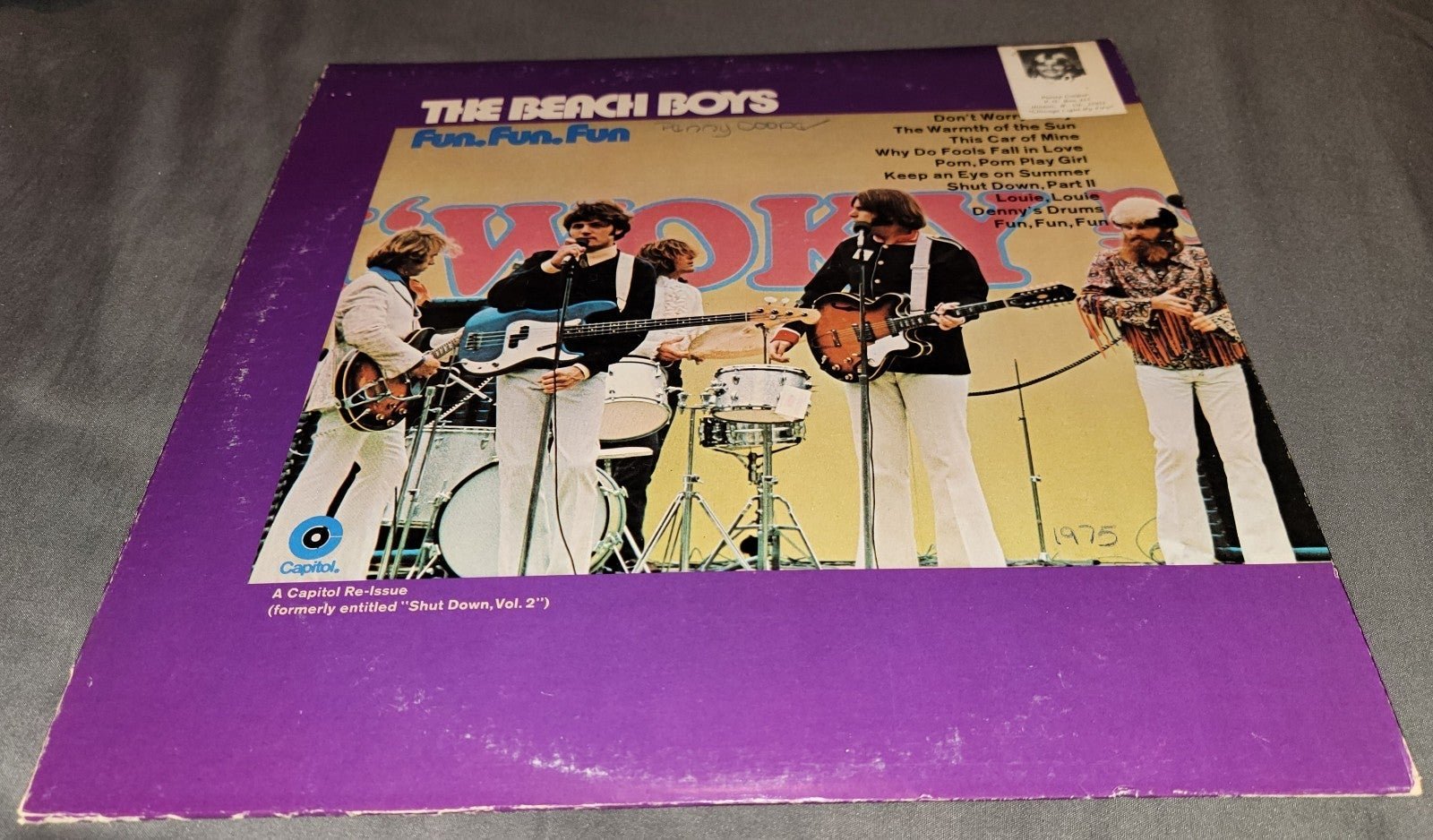 THE BEACH BOYS~FUN, FUN, FUN~CAPITOL SF-702~VINYL LP