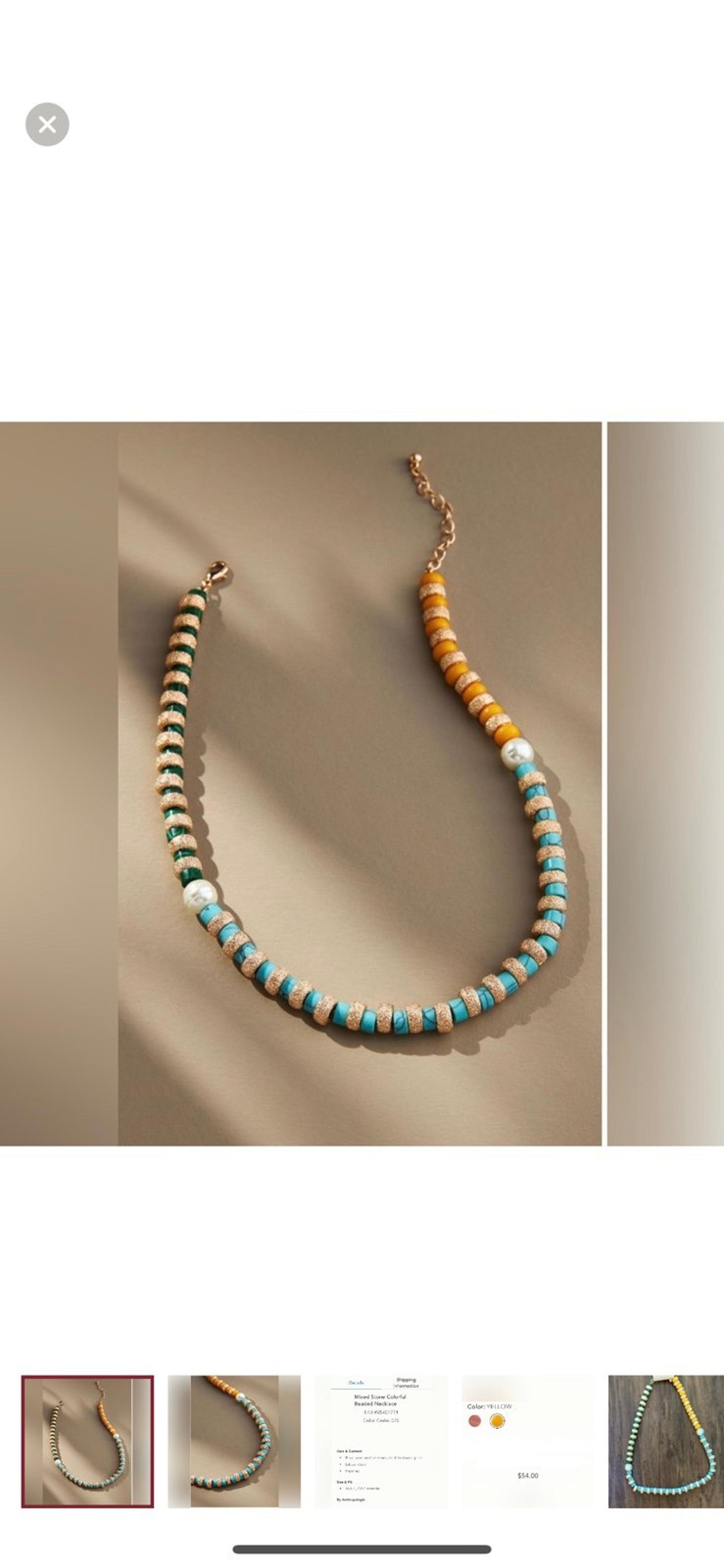 Anthropologie necklace