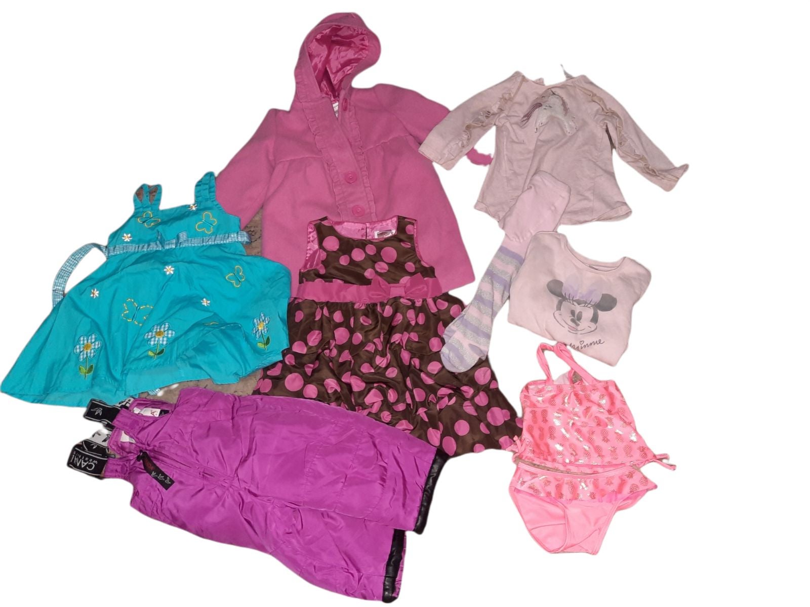 Baby Toddler Girl 18month Clothes Lot All Seasons Winter Summer. 1  swim suit, 2