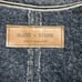 Slate & Stone Virgin Wool Blend Coat/Blazer Dark Gray Medium Made In Italy READ
