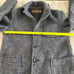 Slate & Stone Virgin Wool Blend Coat/Blazer Dark Gray Medium Made In Italy READ