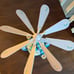 Vintage Happy Easter Windmill candle holder carousel