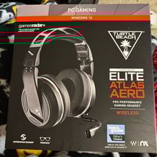 Turtle Beach Elite Atlas Aero Elite Atlas Aero Wireless PC Gaming Headset In EUC