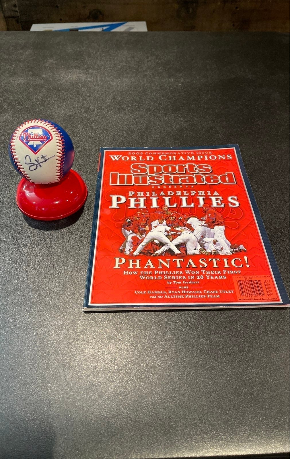 2008 Philadelphia Phillies Memorabilia