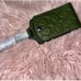 NEW Coach Signature Leather Dark Shamrock Green Luggage Tag