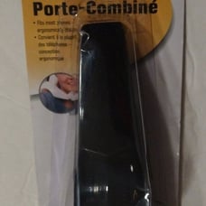 Softalk II Antimicrobial Shoulder Rest with Microban Black