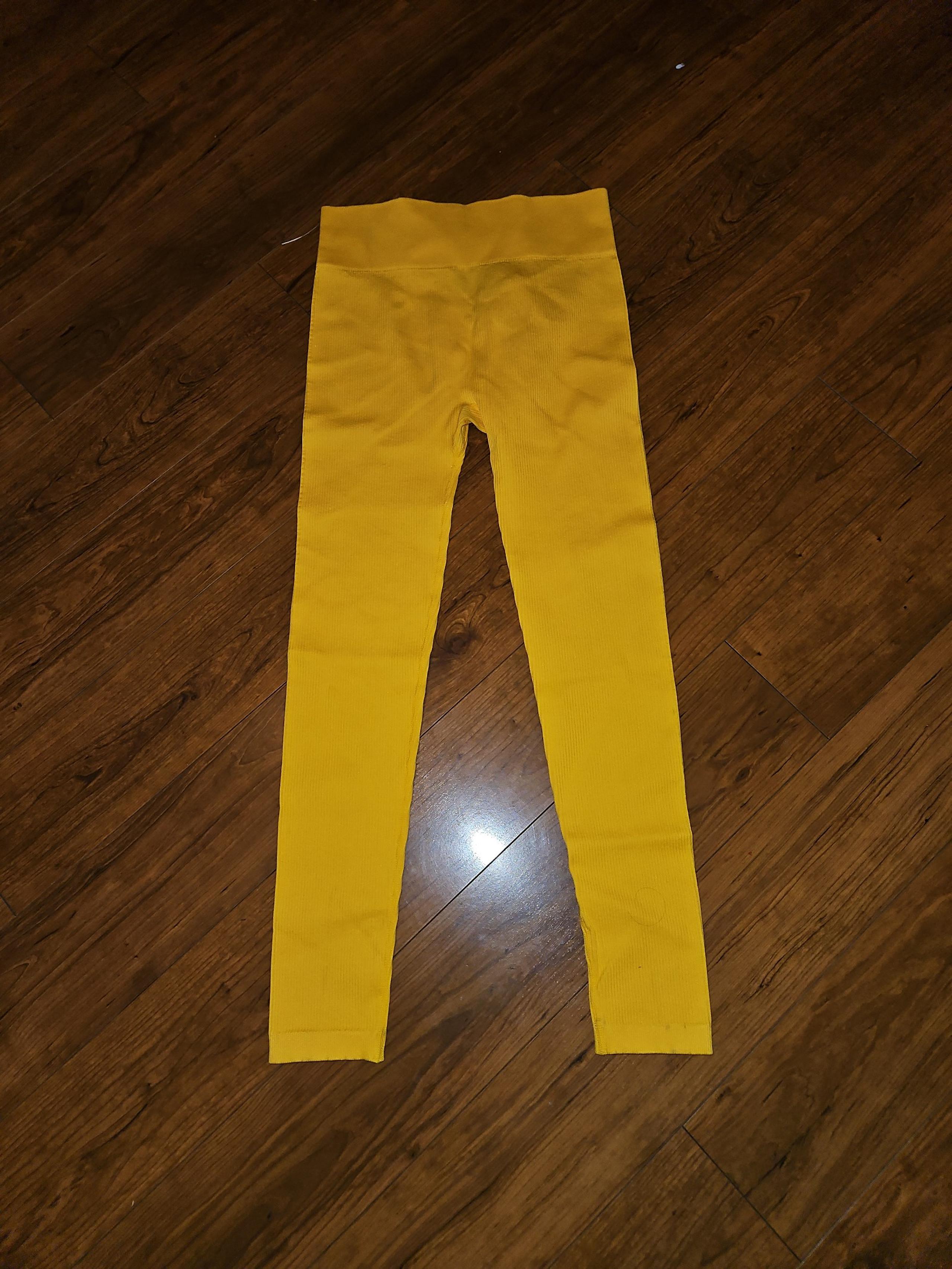 Bumble ribbed leggings size L