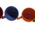 Waechterbach Cup Multi-Color Set 4. Color = Green, Maroon, blue, Orange.
