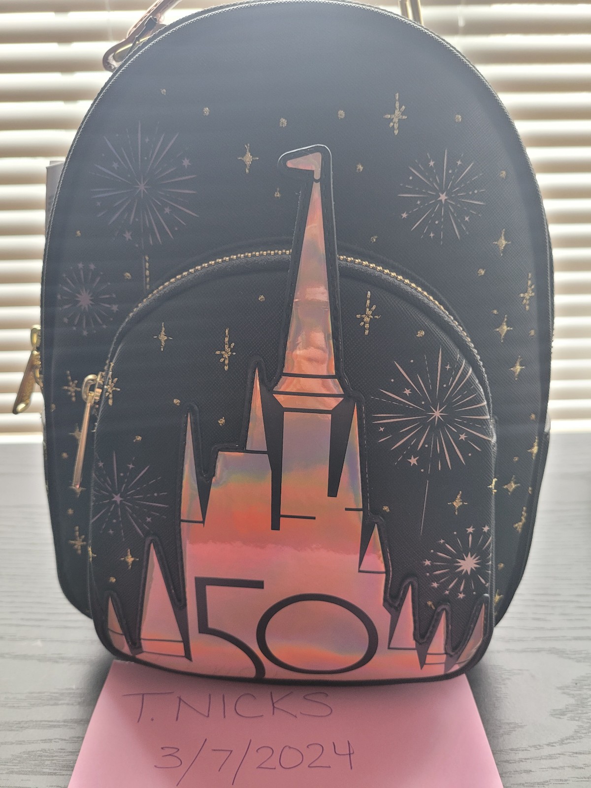 Disney 50th anniversary Loungefly